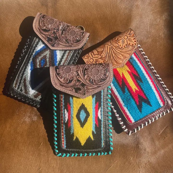 Saddle Blanket Cell Phone Purse