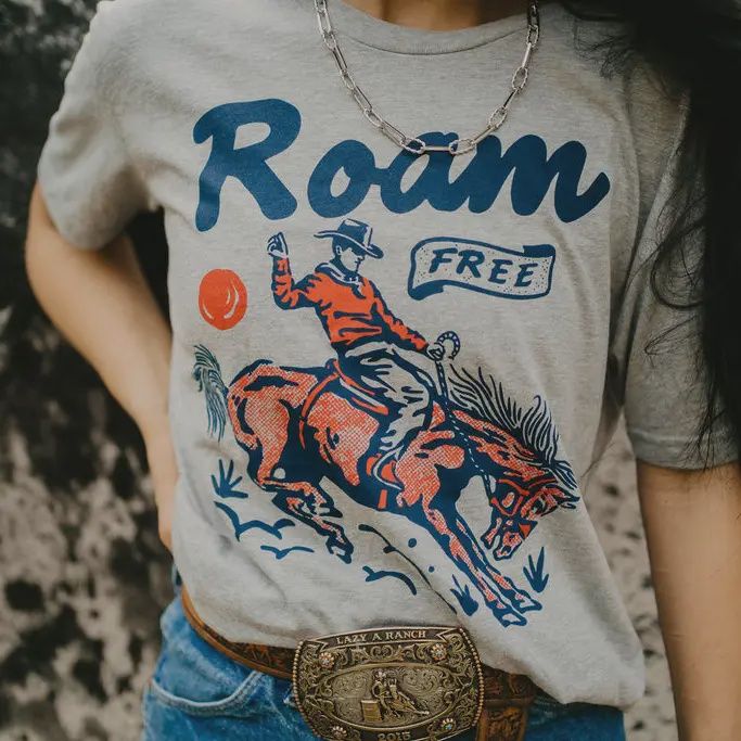 Roam Free USA Tee