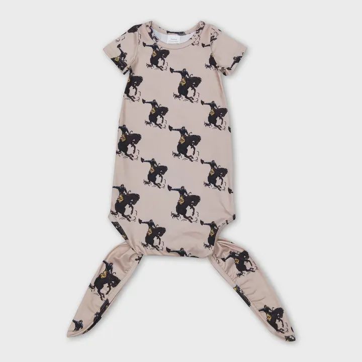 Khaki Rodeo Infant Gown