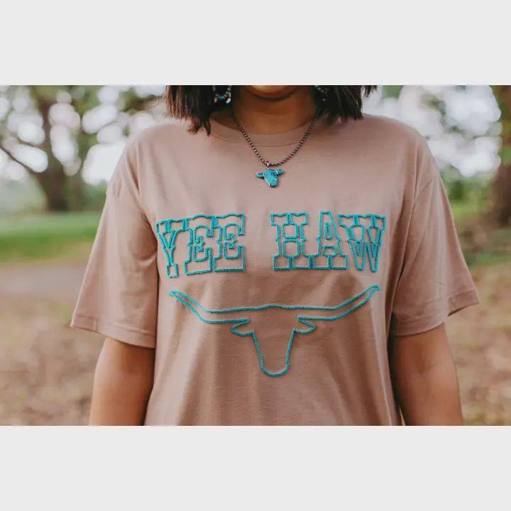 Yee Haw 3D Tshirt Dress