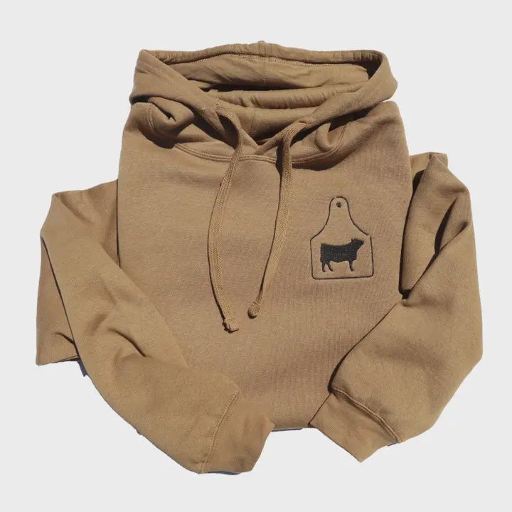 Beef Tag Embroidered Hoodie