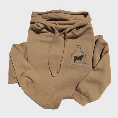 Beef Tag Embroidered Hoodie