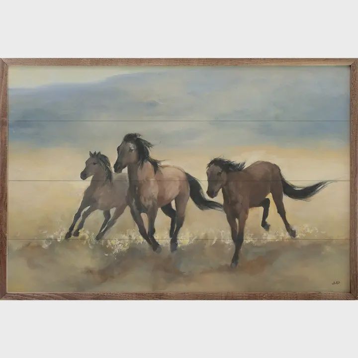 Wild Mustangs By Julia Purinton