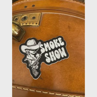 Smoke Show Cowgirl Sticker