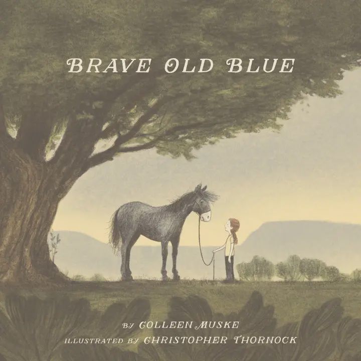Brave Old Blue - Picture Book