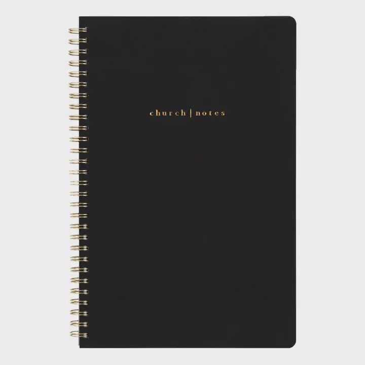 Black Church Notes Bible Reference Notebook