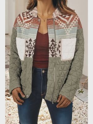 Quilted Patchwork Jacket