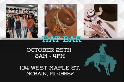 RM Hat Bar • October 25th