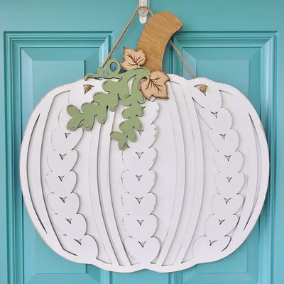 Sweater Pumpkin Door Hanger • Sept 22