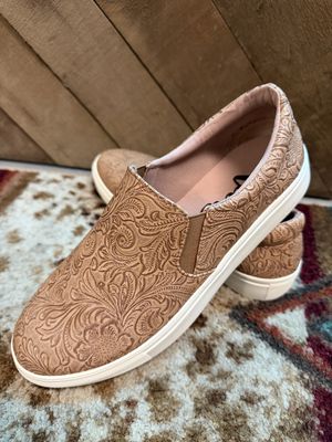 Nova Floral Tooled Slip-On Sneaker