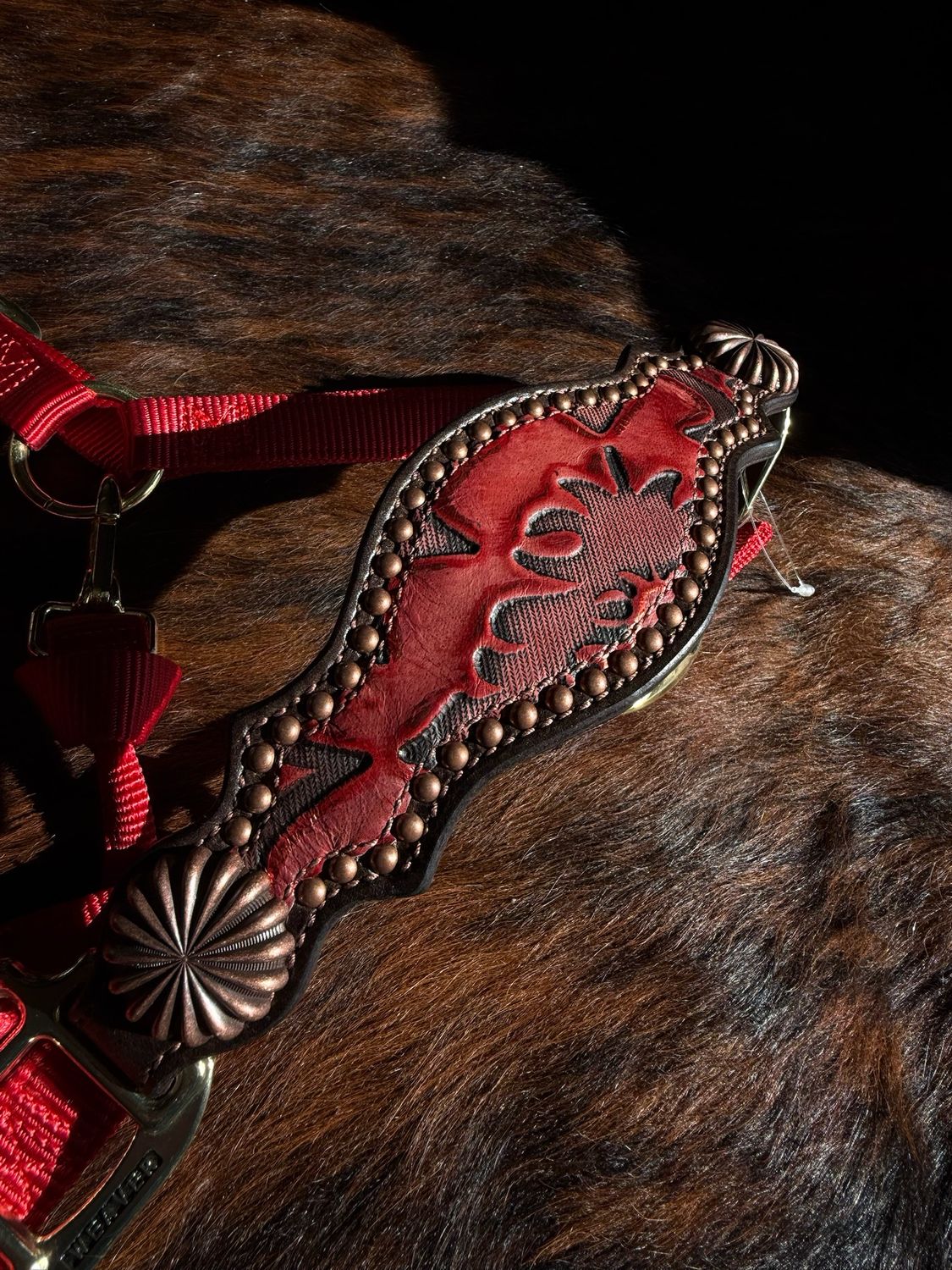 Red Laredo Muletape Halter
