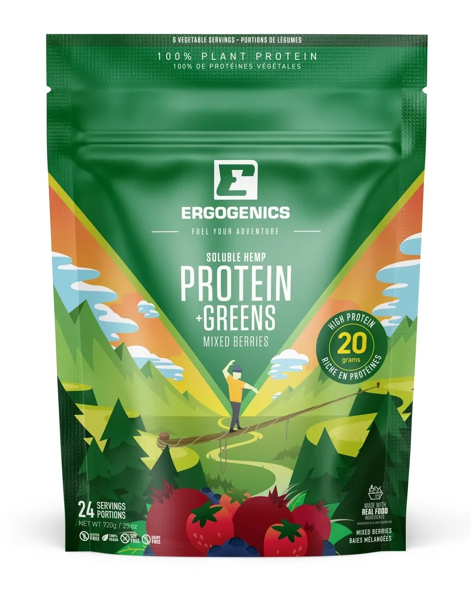 Plant Protein + Greens - Mixed Berries