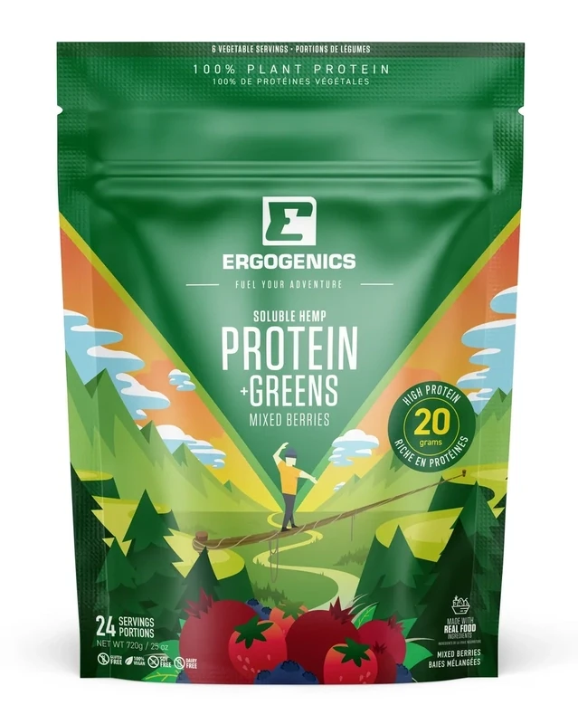 Plant Protein + Greens - Mixed Berries