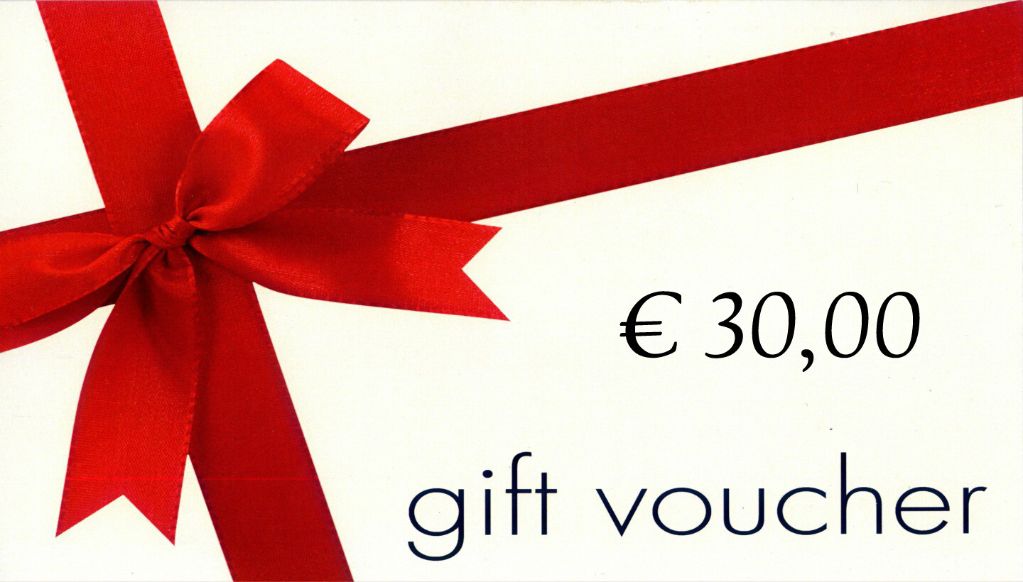 Buono Regalo - GIFT CARD - Osvaldo Pericoli - Scegli il Valore!, Scegli il valore: Buono Regalo € 30,00