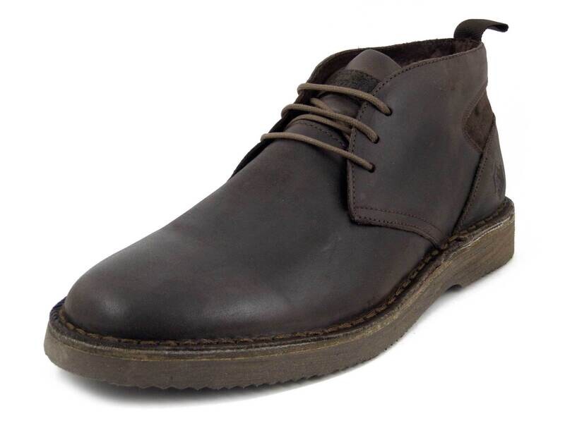 Lumberjack, Scarpa Uomo Casual Polacchine in Pelle Marrone Testa di Moro, 97509