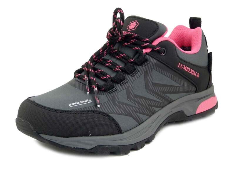 Lumberjack, Scarpe Scarponcini Donna da Ginnastica in Tessuto Tecnico Grigio Waterproof, Sottopiede Estraibile, Suola Antiscivolo, 6711 Lumberjack, Scarpe Scarponcini Donna da Ginnastica in Tessuto Tecnico Grigio Waterproof, Sottopiede Estraibile, Suola Antiscivolo, 6711
