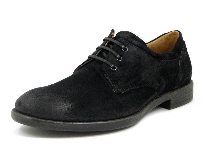 Romano Sicari, Scarpe Uomo Eleganti Casual, Derby Uomo in Camoscio Nero, Made in Italy, 3530 Romano Sicari, Scarpe Uomo Eleganti Casual, Derby Uomo in Camoscio Nero, Made in Italy, 3530