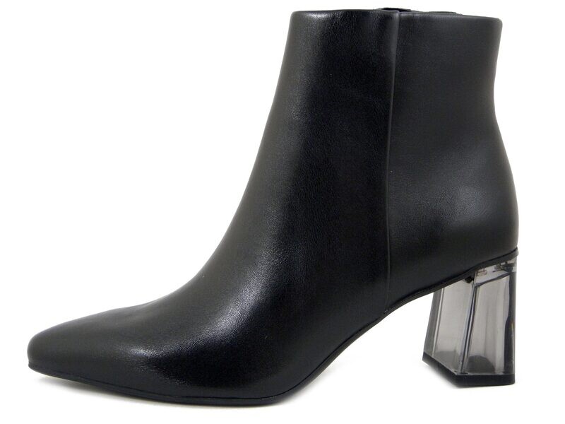 Stivaletti Donna Vegan in Eco Pelle Nero, Tacco Medio 7 cm, Tamaris - 25322 Stivaletti Donna Vegan in Eco Pelle Nero, Tacco Medio 7 cm, Tamaris - 25322