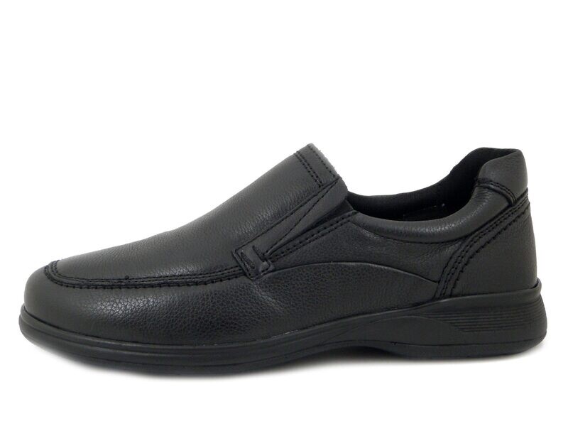 Mocassini Uomo in Pelle Nero, Pianta Comoda - Teodoro50 Mocassini Uomo in Pelle Nero, Pianta Comoda - Teodoro50