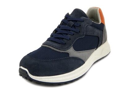 Sneakers Uomo in Camoscio e Tessuto Blu, Sottopiede Estraibile, IMAC - 552461 Sneakers Uomo in Camoscio e Tessuto Blu, Sottopiede Estraibile, IMAC - 552461