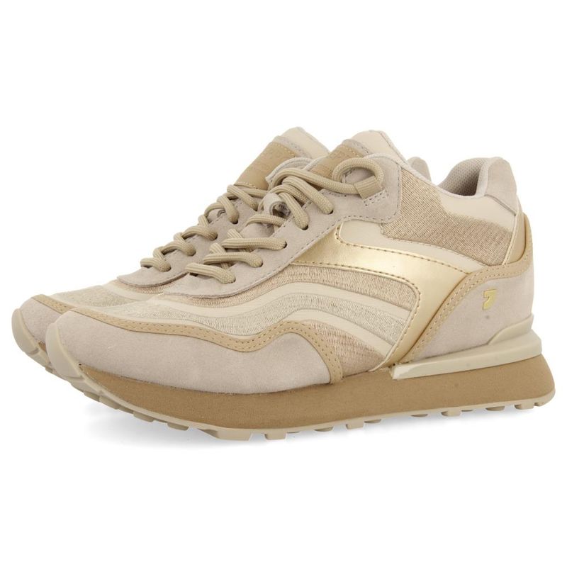 Sneakers Donna Beige, Zeppa Interna, GIOSEPPO - 73437