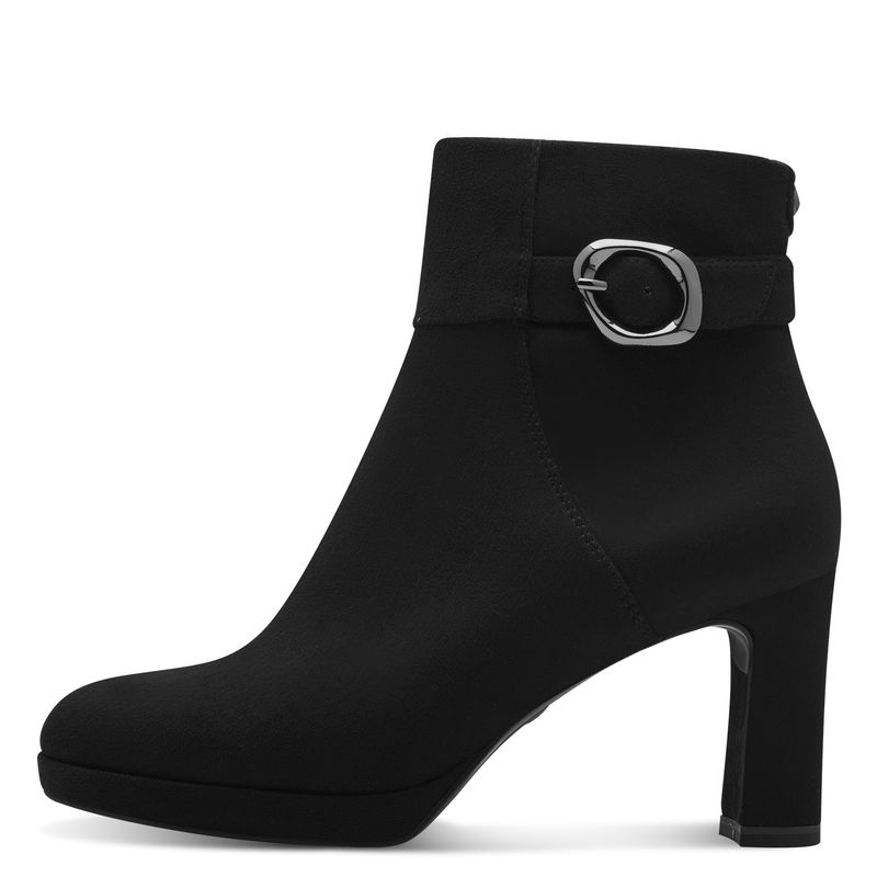 Stivaletti Donna Vegan Neri, Tacco Alto 8 cm e Plateau, Tamaris - 25322