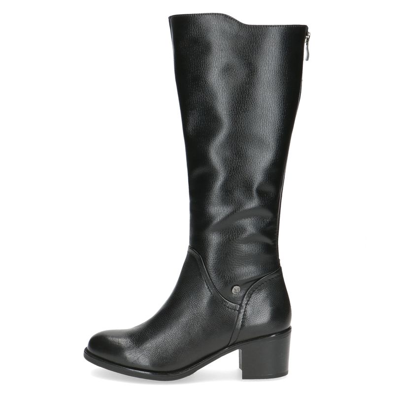 Stivali Donna in Pelle ed Eco Pelle Nero, Tacco Medio 5 cm, CAPRICE - 25550 Stivali Donna in Pelle ed Eco Pelle Nero, Tacco Medio 5 cm, CAPRICE - 25550