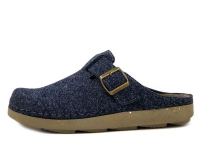 Pantofole Uomo Invernali in Tessuto Blu, Inblu - MT23 Pantofole Uomo Invernali in Tessuto Blu, Inblu - MT23