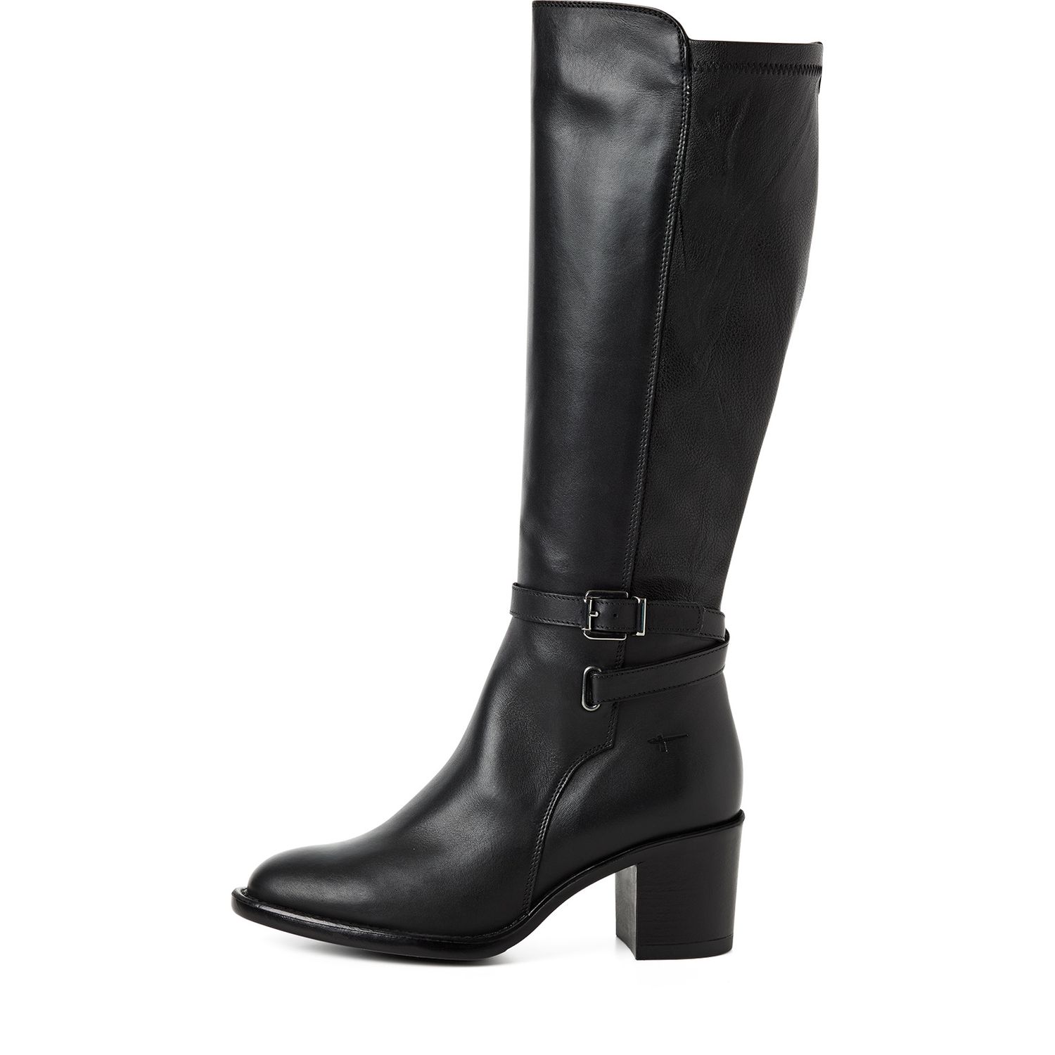 Stivali Donna al ginocchio in Pelle Nero, Tacco Medio 6 cm, Tamaris - 2550947 Stivali Donna al ginocchio in Pelle Nero, Tacco Medio 6 cm, Tamaris - 2550947