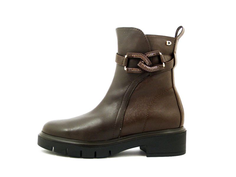 Stivaletti Donna in Pelle Marrone, DS GLOVE, Tacco Basso, DONNA SERENA - 136242 Stivaletti Donna in Pelle Marrone, DS GLOVE, Tacco Basso, DONNA SERENA - 136242