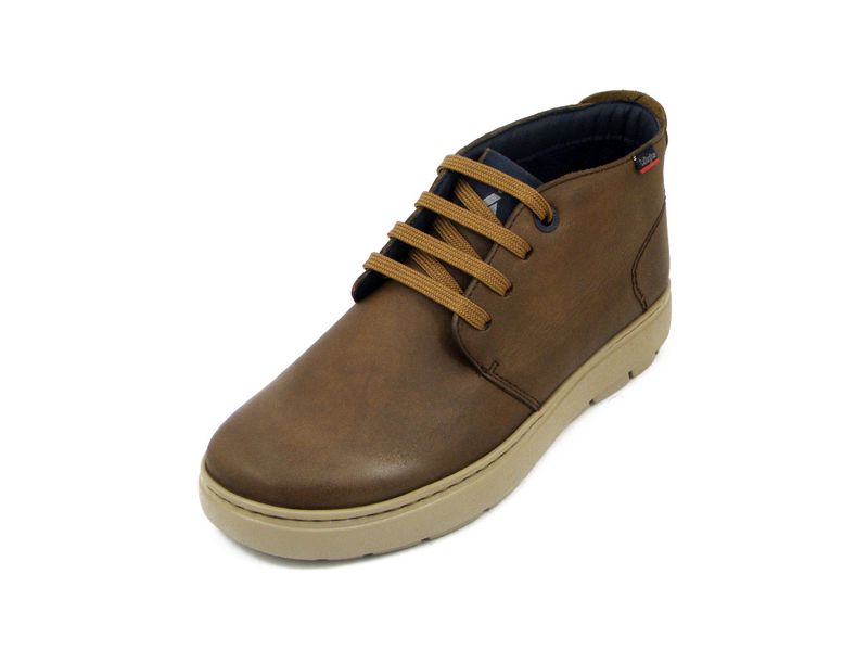 Scarponcini Uomo in Pelle Marrone, Pianta Comoda, Plantare Estraibile, CALLAGHAN - 60601 Scarponcini Uomo in Pelle Marrone, Pianta Comoda, Plantare Estraibile, CALLAGHAN - 60601
