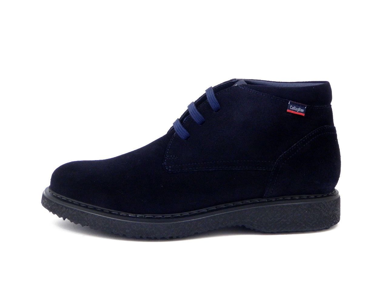 Scarpe Uomo Polacchine in Pelle Camoscio Blu, Pianta Comoda, Plantare Estraibile, CALLAGHAN - 12302 Scarpe Uomo Polacchine in Pelle Camoscio Blu, Pianta Comoda, Plantare Estraibile, CALLAGHAN - 12302