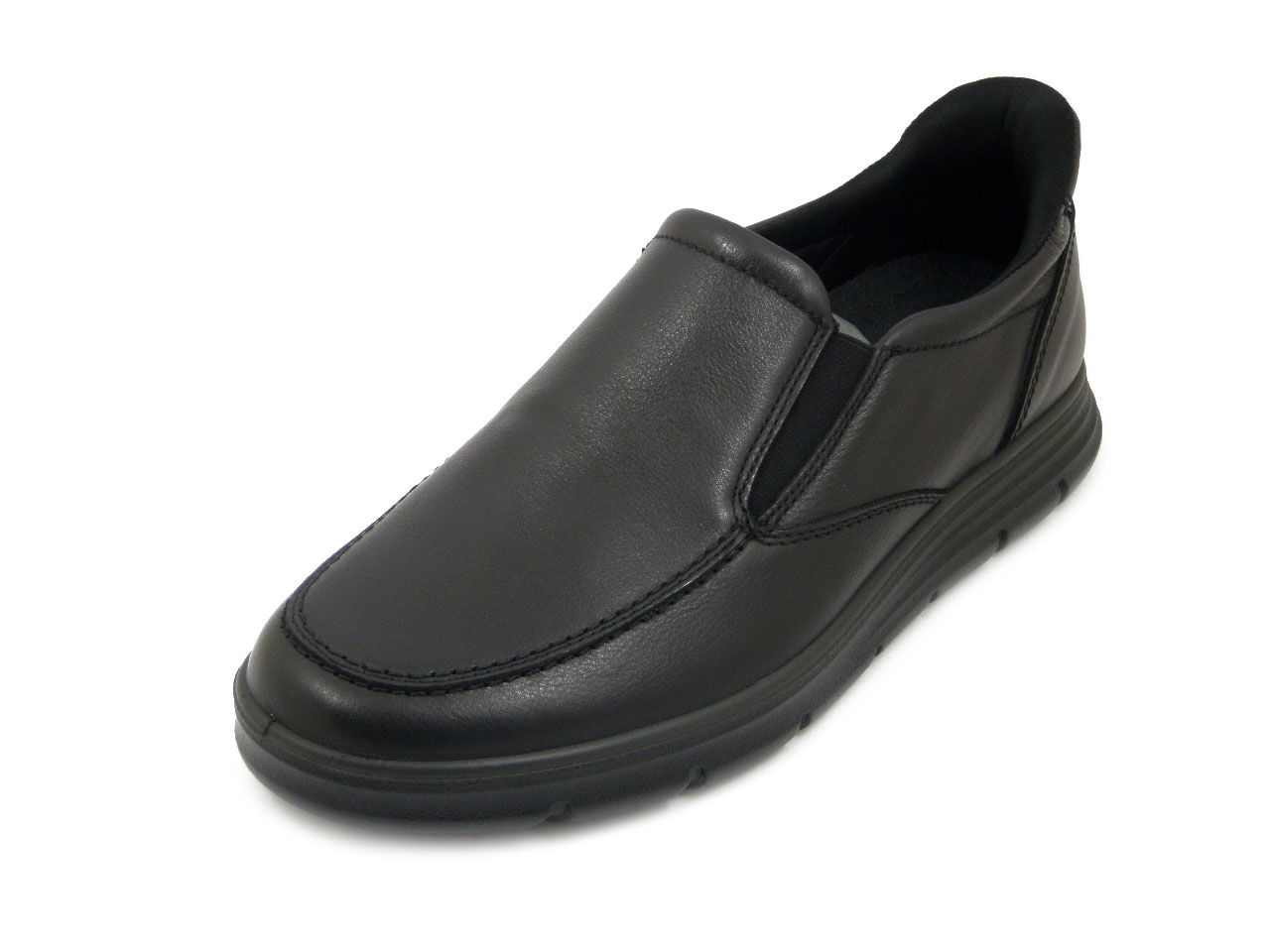Mocassini Uomo Easy Fit in Pelle Nero, Plantare Estraibile, IMAC - 202220 Mocassini Uomo Easy Fit in Pelle Nero, Plantare Estraibile, IMAC - 202220
