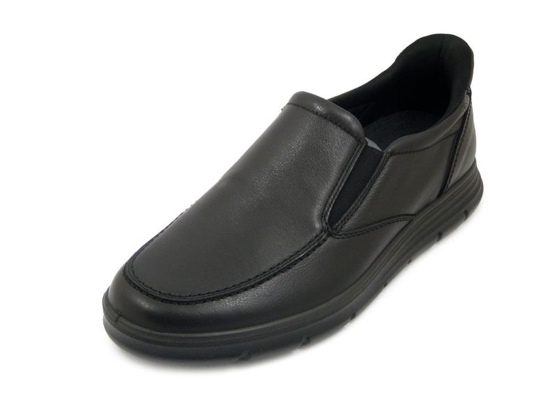 Mocassini Uomo Easy Fit in Pelle Nero, Plantare Estraibile, IMAC - 202220 Mocassini Uomo Easy Fit in Pelle Nero, Plantare Estraibile, IMAC - 202220