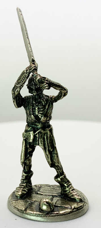 Skeleton High Guard Broadsword Metal Mini