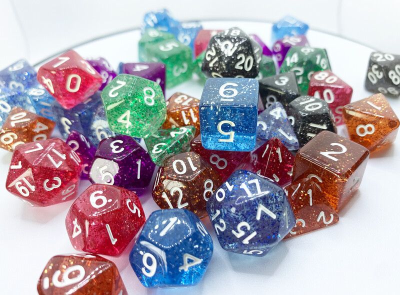 Sparky Dice 7 Dice Set