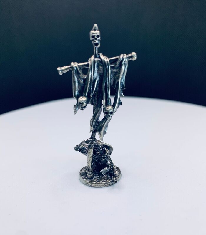 Skeleton Flag-bearer  Metal Mini