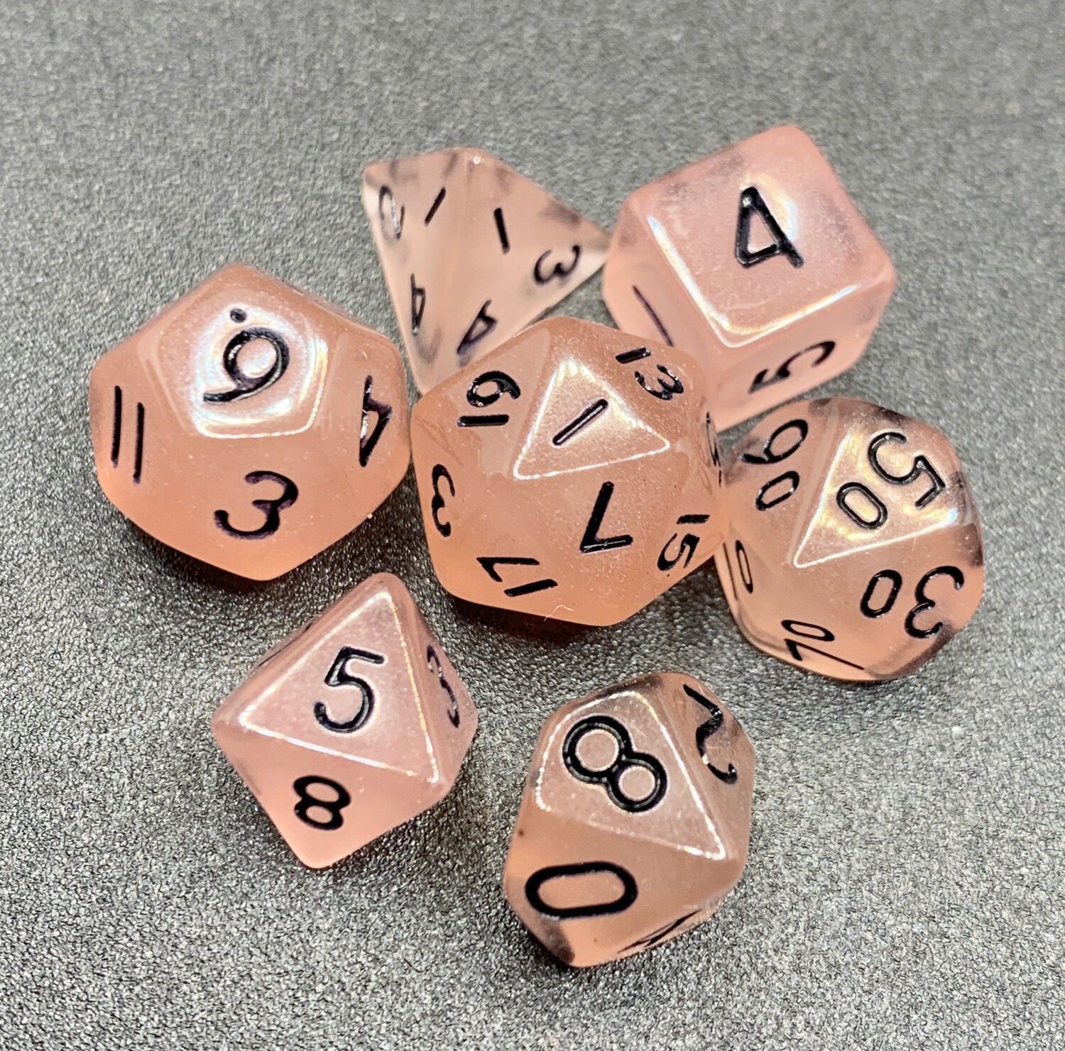 10mm Pink Glow-in-the-dark