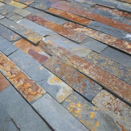 Rustic stone cladding