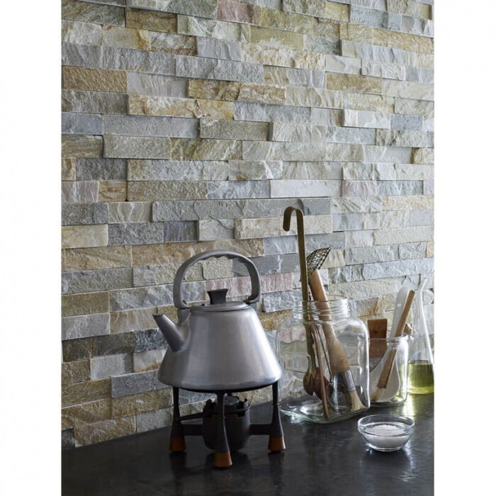 Oyster thinstone cladding