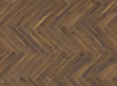 Coffee Oak Herringbone