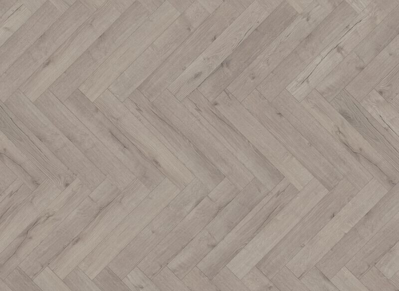 Oak Robust Gray Herringbone