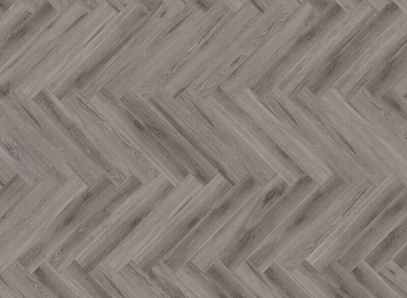 Rustic Grey Oak Herringbone
