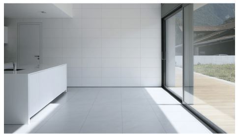 Glossy White Rectified