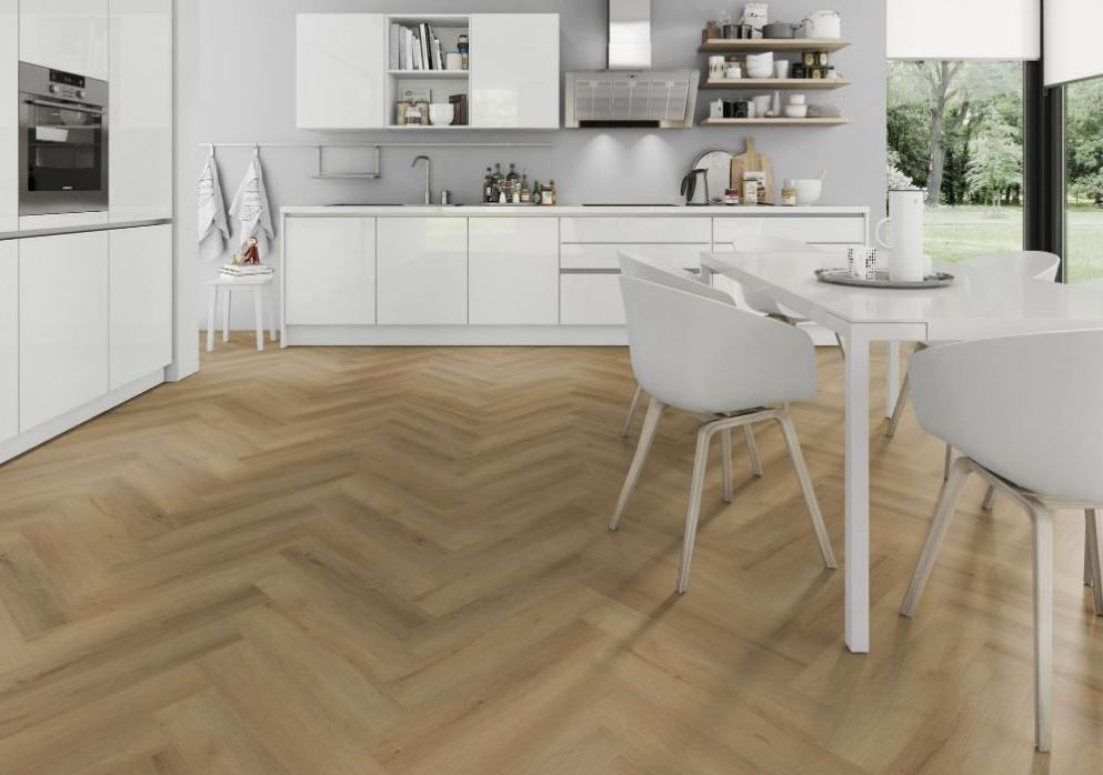 Barley Oak Herringbone