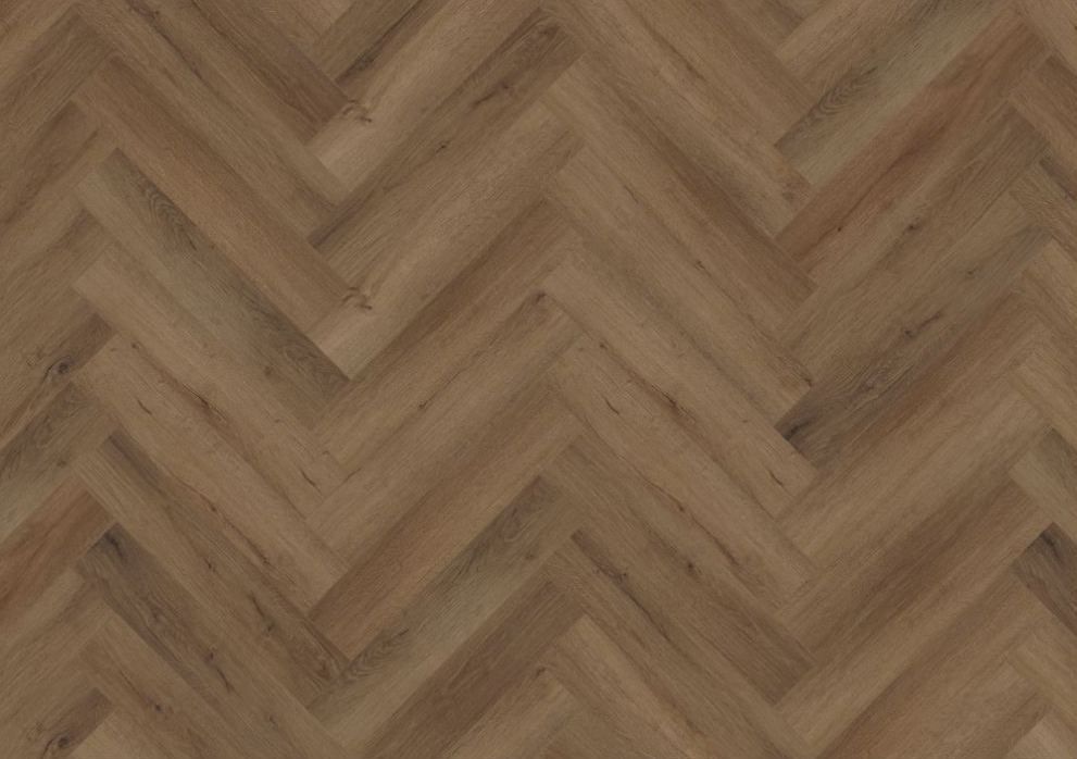 Truffle Oak Herringbone
