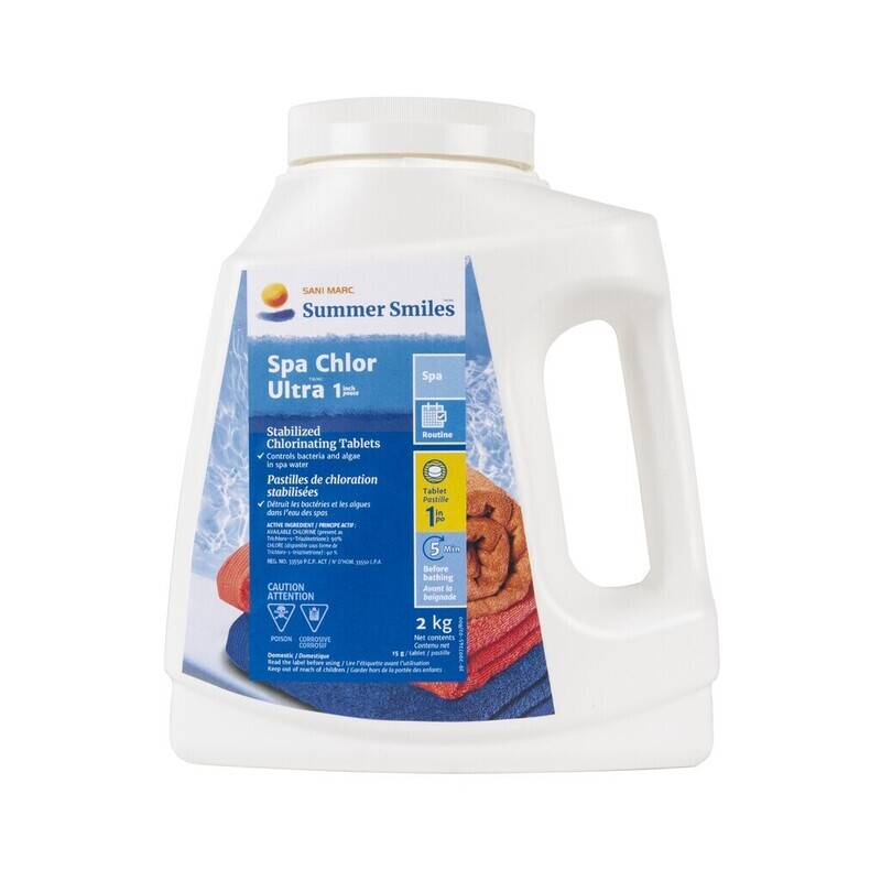 Spa Chlor Ultra 1" Tablets (1.5 kg)