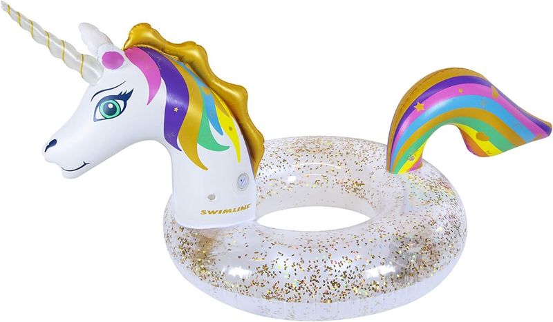 LED Unicorn Glitter Ring