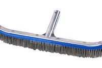 18" Aluminum Back Wall Brush w/Stainless Steel Bristles