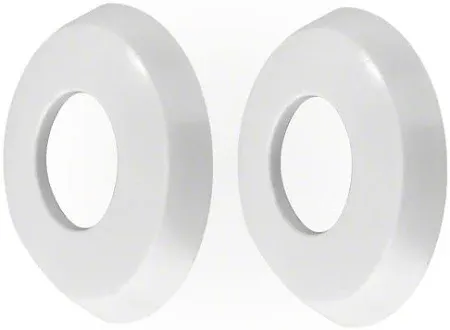 Plastic Escutcheons (Set of 2)